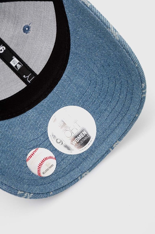 New Era cappelo con visiera jeans blu 60434988