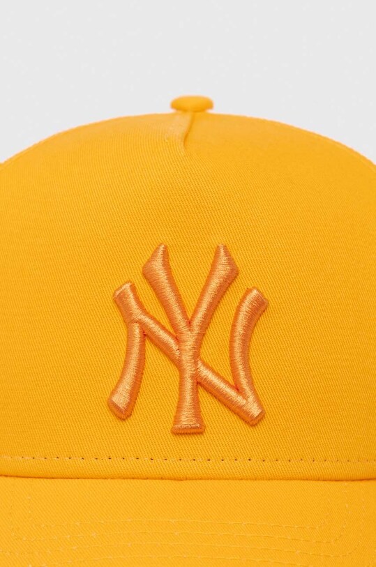 New Era sapca 60435245 portocaliu SS24