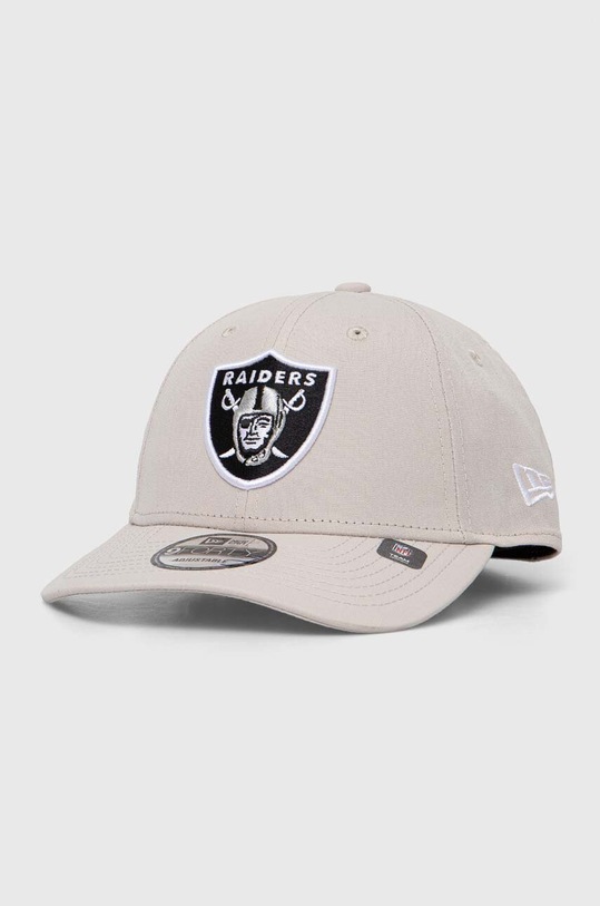 New Era czapka z daszkiem aplikacja szary 60435235