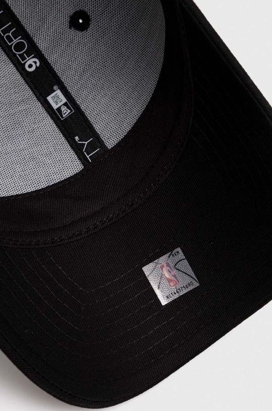 New Era czapka z daszkiem bawełniana czarny 60435149