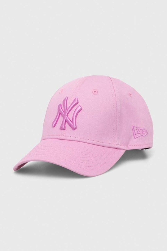 New Era berretto da baseball in cotone cotone rosa 60435214