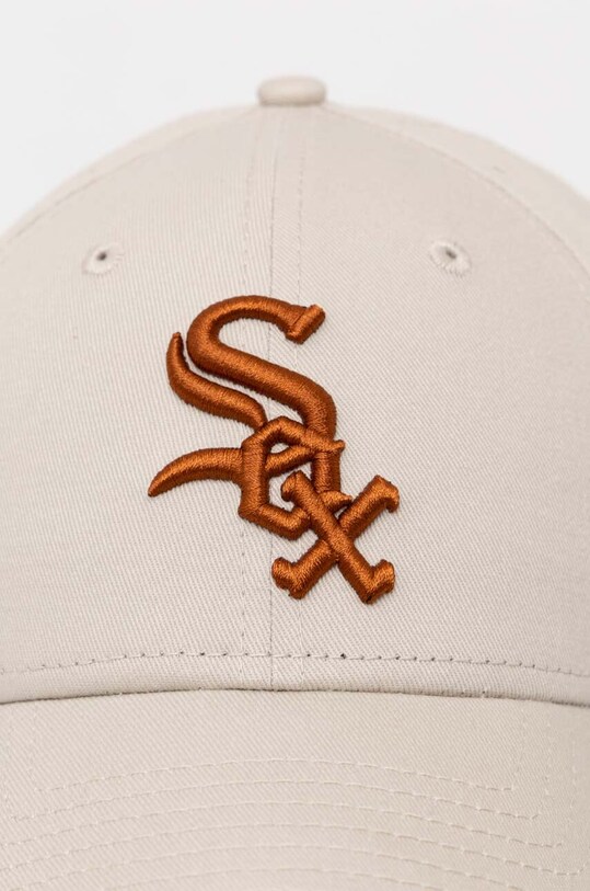New Era pamut baseball sapka 60435206 bézs SS24