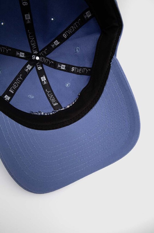 New Era czapka z daszkiem bawełniana niebieski 60434982