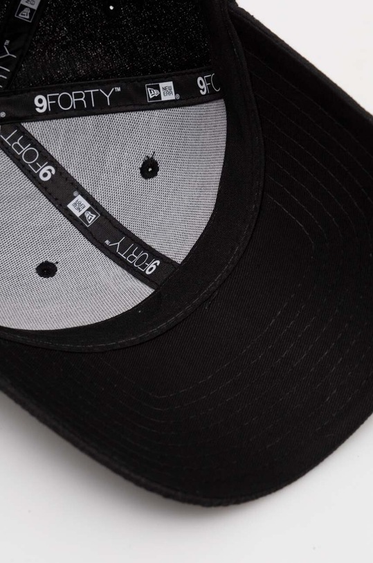 New Era czapka z daszkiem czarny 60434990