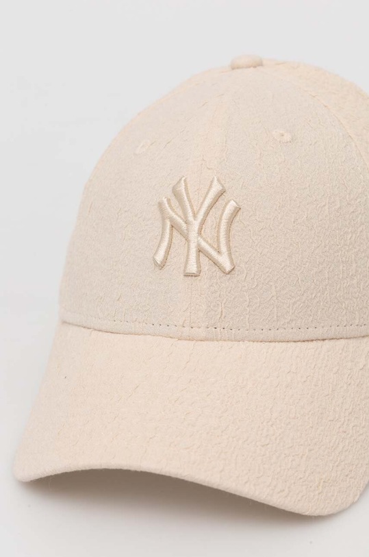 New Era czapka z daszkiem 60434977 beżowy SS24
