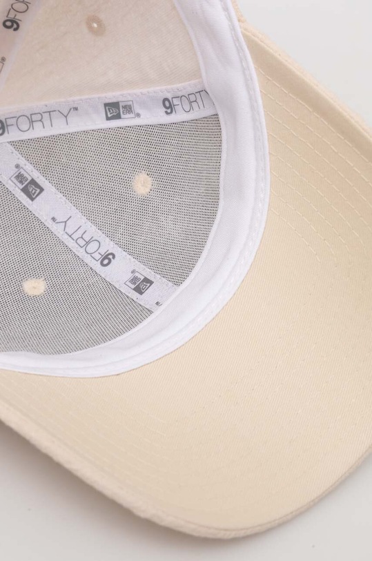 New Era czapka z daszkiem beżowy 60434977