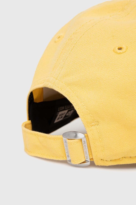 Akcesoria New Era czapka z daszkiem bawełniana 60435111 żółty