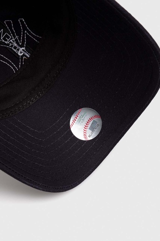 New Era czapka z daszkiem bawełniana granatowy 60435079
