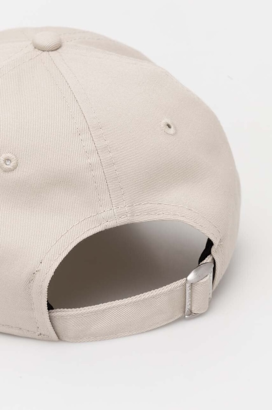 Akcesoria New Era czapka z daszkiem bawełniana 60435253 beżowy