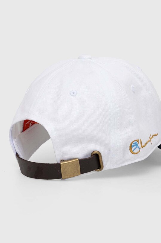 Akcesoria Champion czapka z daszkiem bawełniana 805958 biały