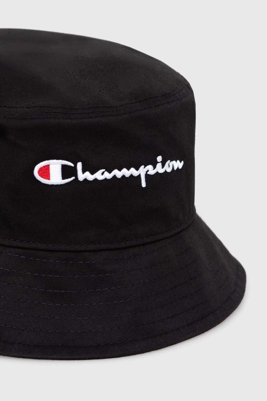 Champion pălărie din bumbac 805975 negru SS24