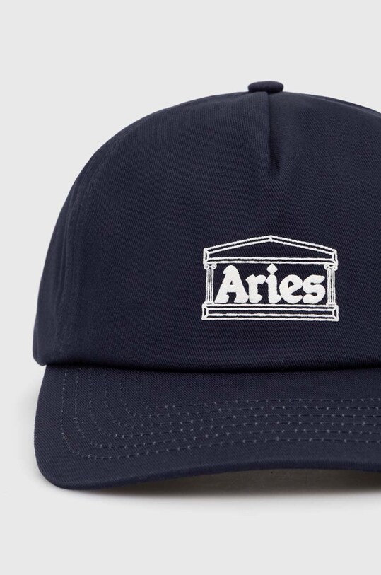 Bavlnená šiltovka Aries Temple Cap SUAR90016 tmavomodrá SS24