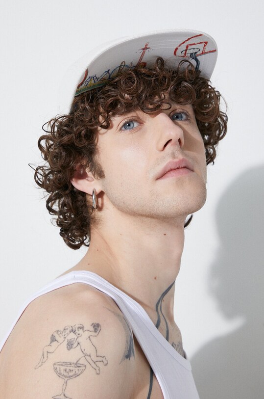 Puma czapka z daszkiem Basketball 5 252650 beżowy