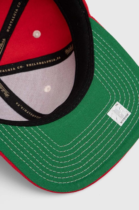 Кепка Mitchell&Ness NBA PHILADELPHIA 76ERS красный HHSS6725.P76YYPPPRED1