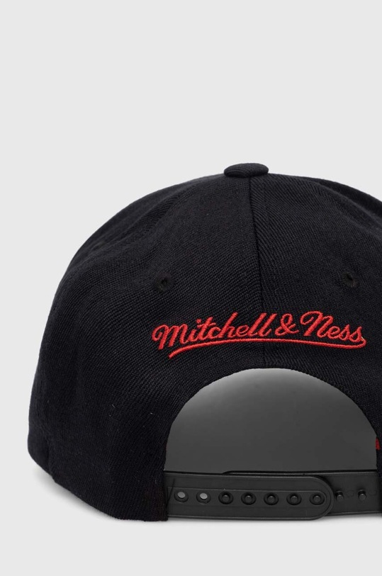 Mitchell&Ness șapcă din amestec de lână NBA CHICAGO BULLS HHSSINTL1263.CBUBLCK negru SS24