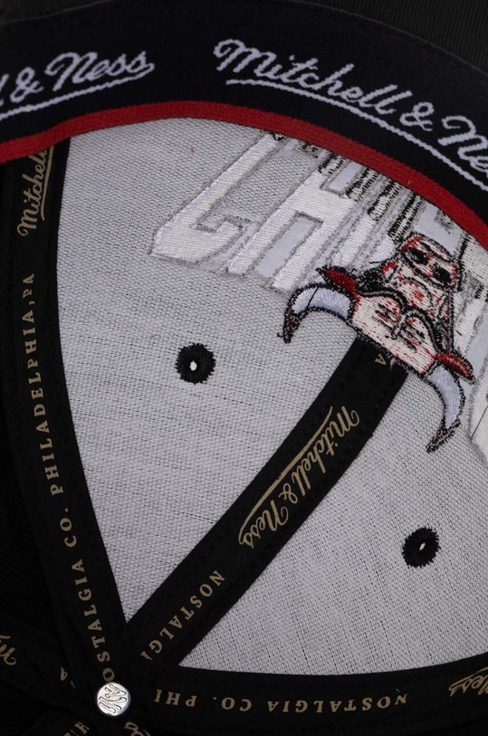 Mitchell&Ness șapcă din amestec de lână NBA CHICAGO BULLS negru HHSSINTL1263.CBUBLCK