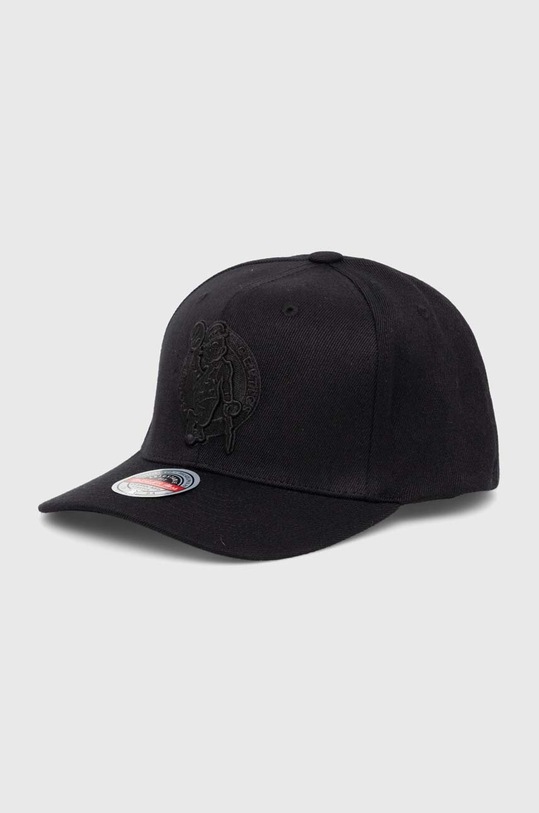 Mitchell&Ness șapcă din amestec de lână NBA BOSTON CELTICS cu un amestec de lana negru HHSSINTL101.BCEYYPPP