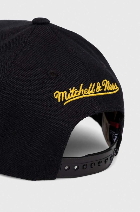 Akcesoria Mitchell&Ness czapka z daszkiem z domieszką wełny NBA LOS ANGELES LAKERS HHSSINTL1245.LALBLCK czarny