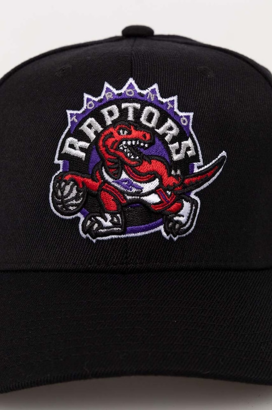 Mitchell&Ness czapka z daszkiem z domieszką wełny NBA TORONTO RAPTORS HHSSINTL1245.TRABLCK czarny SS24