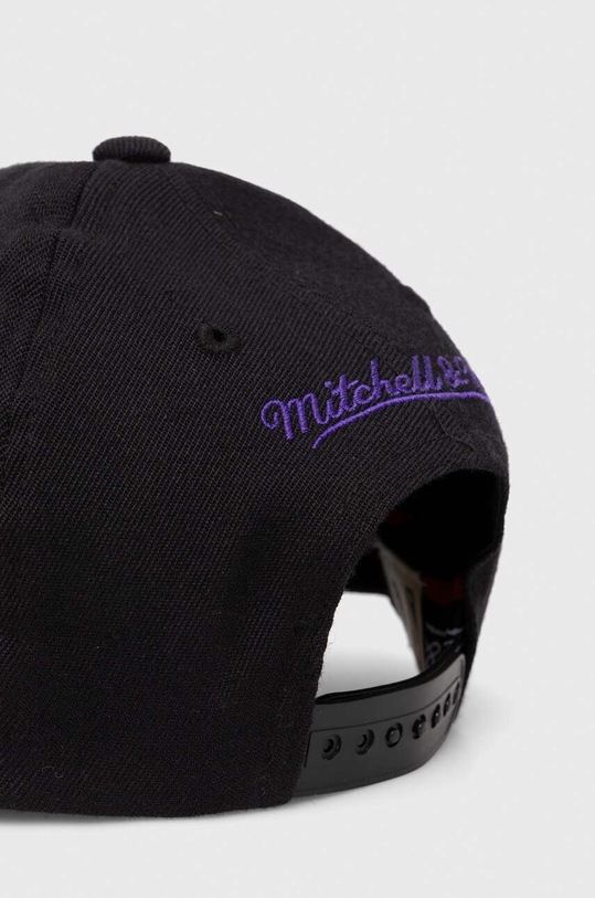 Akcesoria Mitchell&Ness czapka z daszkiem z domieszką wełny NBA TORONTO RAPTORS HHSSINTL1245.TRABLCK czarny