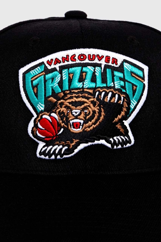 Mitchell&Ness czapka z daszkiem z domieszką wełny NBA VANCOUVER GRIZZLIES HHSSINTL1245.VGRBLCK czarny SS24