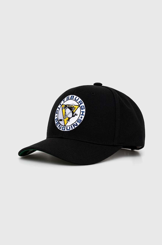 Mitchell&Ness czapka z daszkiem NHL PITTSBURGH PENGUINS aplikacja czarny HHSS5370.PPEYYPPPBLCK