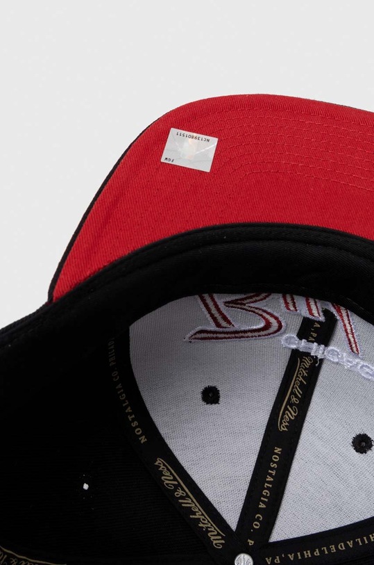 Mitchell&Ness șapcă din amestec de lână NBA CHICAGO BULLS negru HHSS3280.CBUYYPPPBLCK