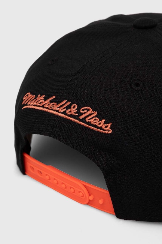 Accesorii Mitchell&Ness șapcă de baseball din bumbac NBA CHICAGO BULLS HHSS6749.CBUYYPPPBLCK negru