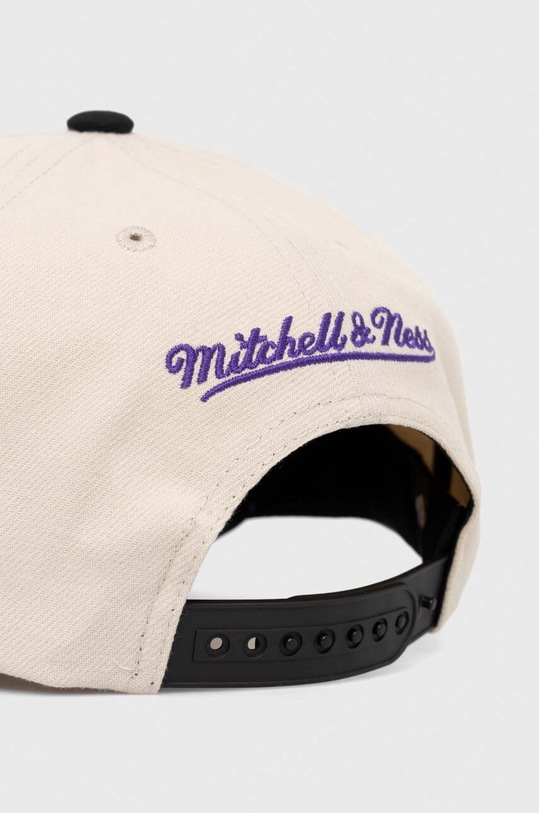 Akcesoria Mitchell&Ness czapka z daszkiem NBA LOS ANGELES LAKERS HHSS6983.LALYYPPPOFWH beżowy