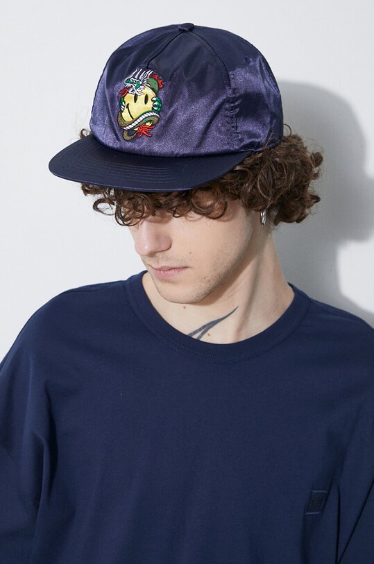 Kšiltovka Market Smiley Souvenir 5 Panel 390000430 námořnická modř