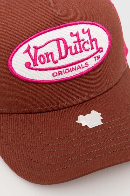 Von Dutch berretto da baseball 7030732 marrone SS24