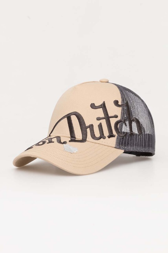 Von Dutch czapka z daszkiem pozostałe beżowy 7030705