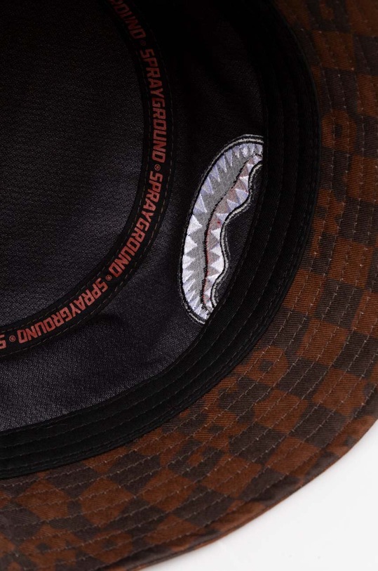 Sprayground palarie din bumbac maro SP14998BRW
