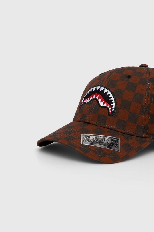 Accesorii Sprayground șapcă de baseball din bumbac SP6628BROWN maro