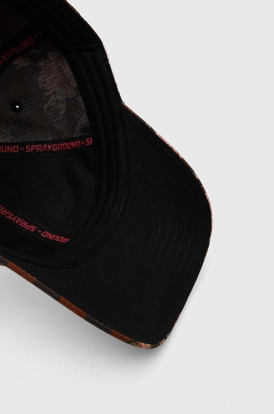 Sprayground șapcă de baseball din bumbac maro SP6630FWR