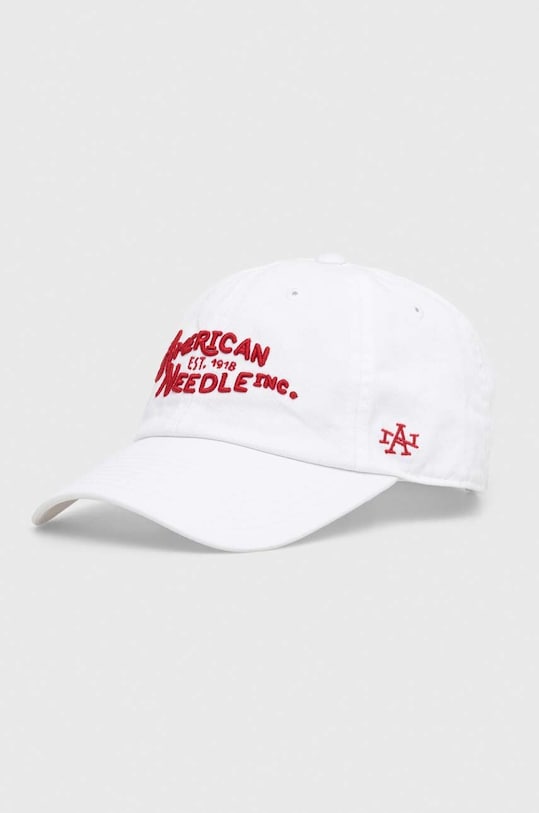Хлопковая кепка American Needle Ballpark аппликация белый SMU674A.2201A