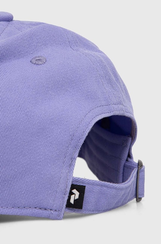 Akcesoria Peak Performance czapka z daszkiem bawełniana G79757 fioletowy