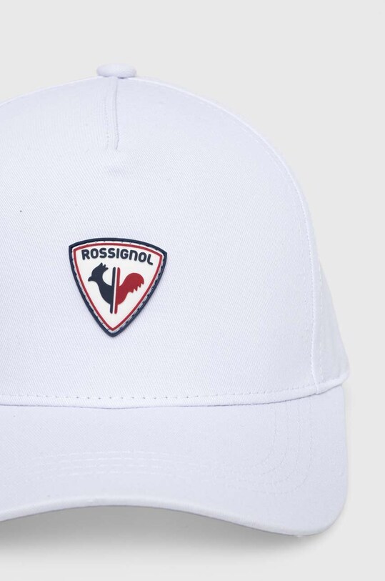 Rossignol șapcă de baseball din bumbac RLMMH23 alb SS24