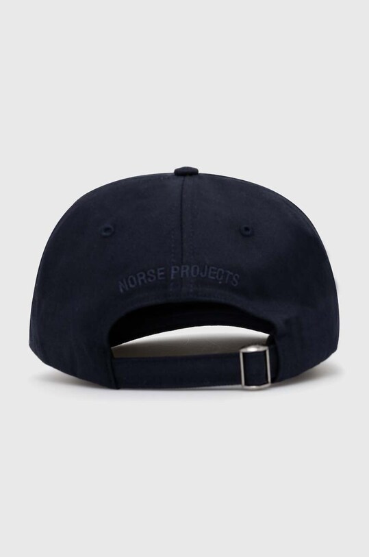 Akcesoria Norse Projects czapka z daszkiem bawełniana Felt N Twill Sports Cap N80.0128.7004 granatowy