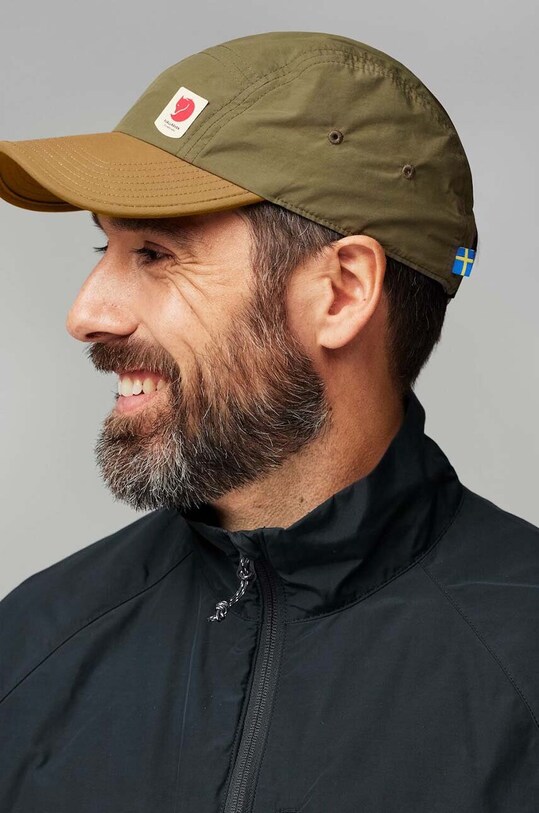 Doplňky Kšiltovka Fjallraven High Coast Wind Cap F12100004.620.232 zelená