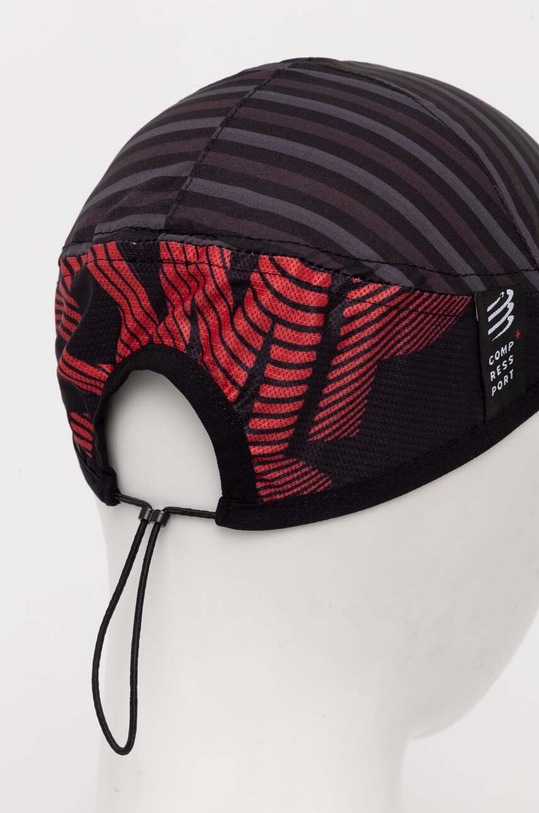 Akcesoria Compressport czapka z daszkiem Pro Racing Cap CU00003B czarny