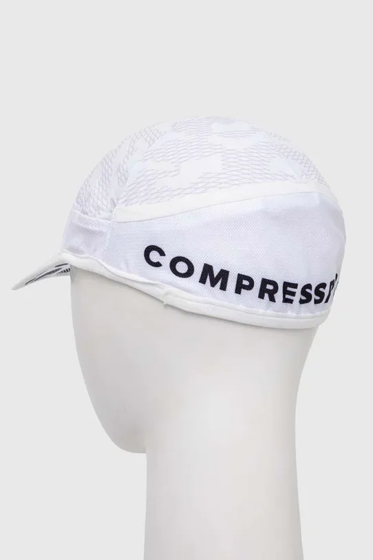 Doplňky Kšiltovka Compressport Ice Cap Sun Shade CU00076B bílá