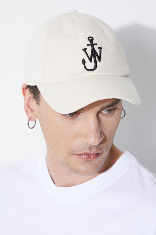 JW Anderson berretto da baseball in cotone Baseball Cap AC0198.FA0349.106 beige