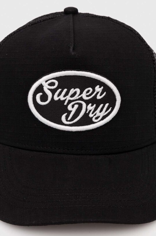 Superdry sapca Y9011020A.06A negru SS24