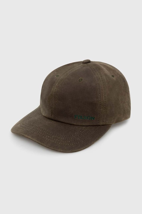 Filson cotton baseball cap Oil Tin Low Profile Logge cotton green FMACC0145