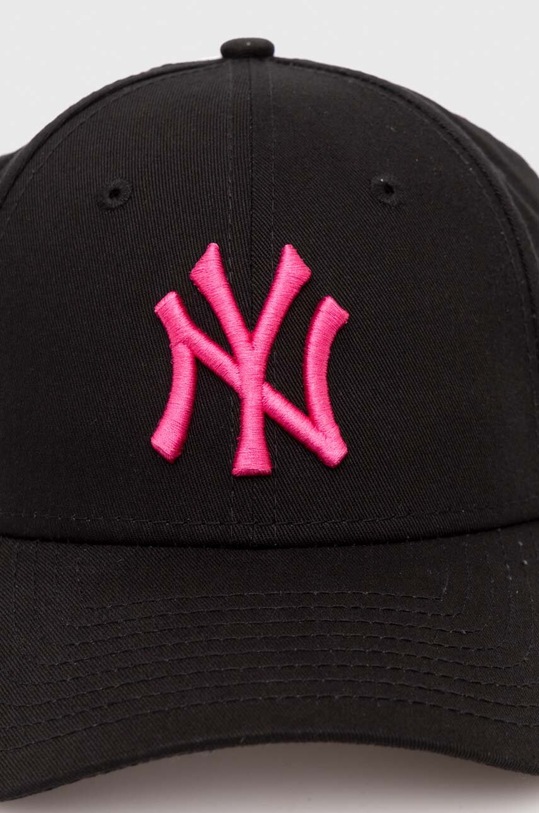 Бавовняна бейсболка New Era 9FORTY NEW YORK YANKEES 60503372 чорний SS24