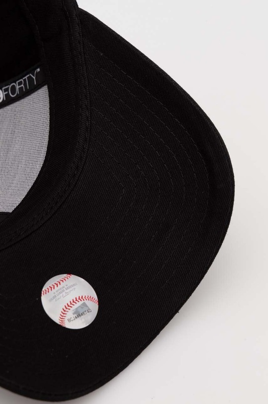 Бавовняна бейсболка New Era 9FORTY NEW YORK YANKEES чорний 60503372