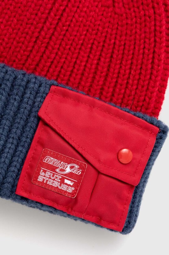Levi's caciula Gundam Seed D7985.0001 rosu SS24