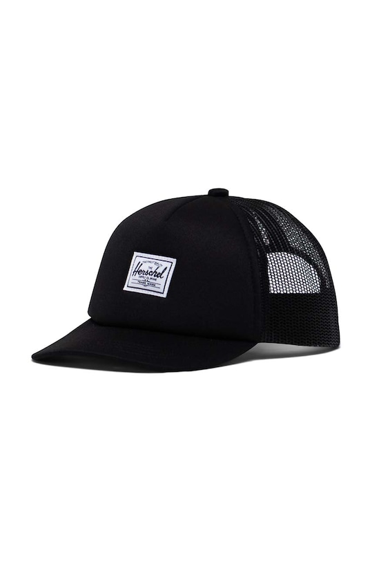 Kapa sa šiltom Herschel Baby Whaler Mesh Cap ostalo crna 1119.1748