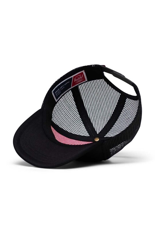 Doplnky Šiltovka Herschel Baby Whaler Mesh Cap 1119.1748 čierna